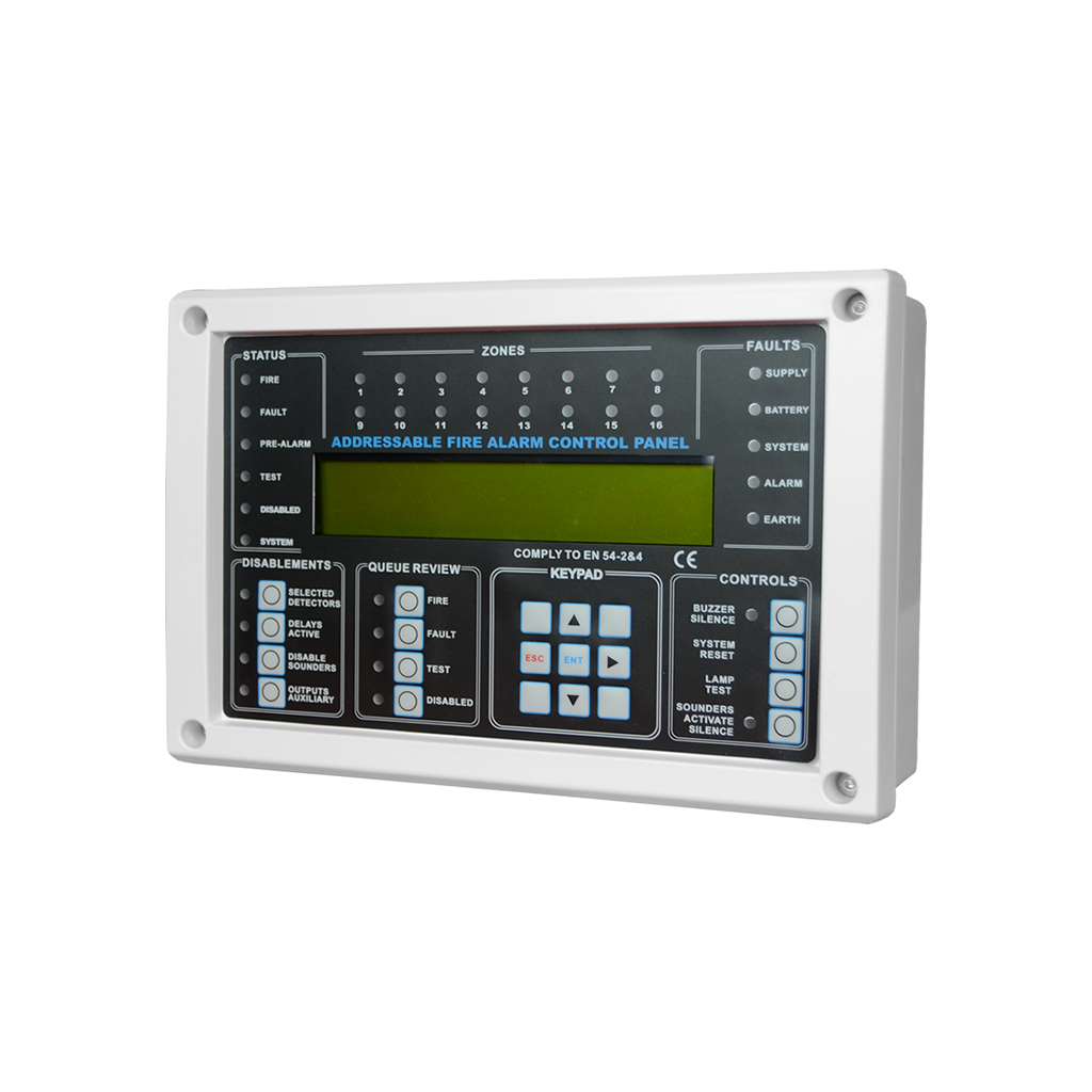 [6001-08] NUMENS - Panel repetidor direccionable, pantalla LCD, 24V